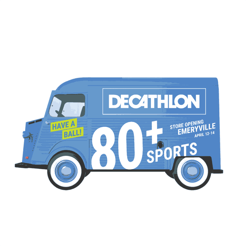 Decathlon opens its first Superstore in the US in Emeryville, in the San  Francisco Bay Area.